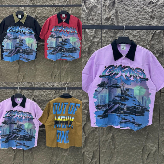 Designer Crop Top Shirt