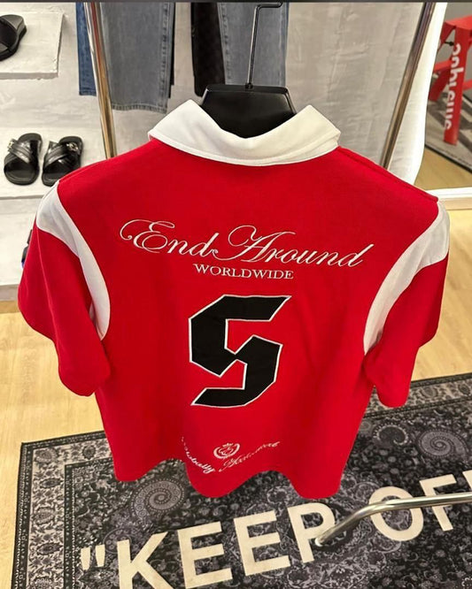 Brand End Round Polo
