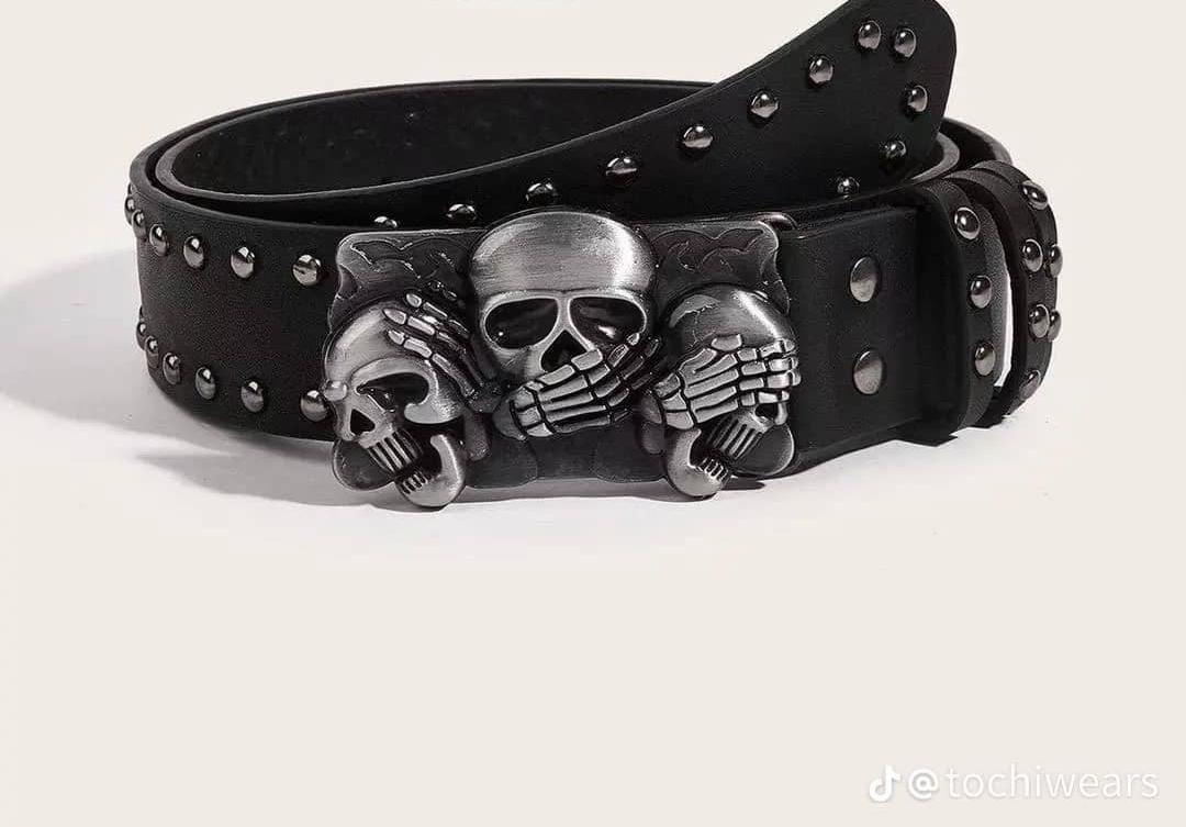 Leather Designer Belt