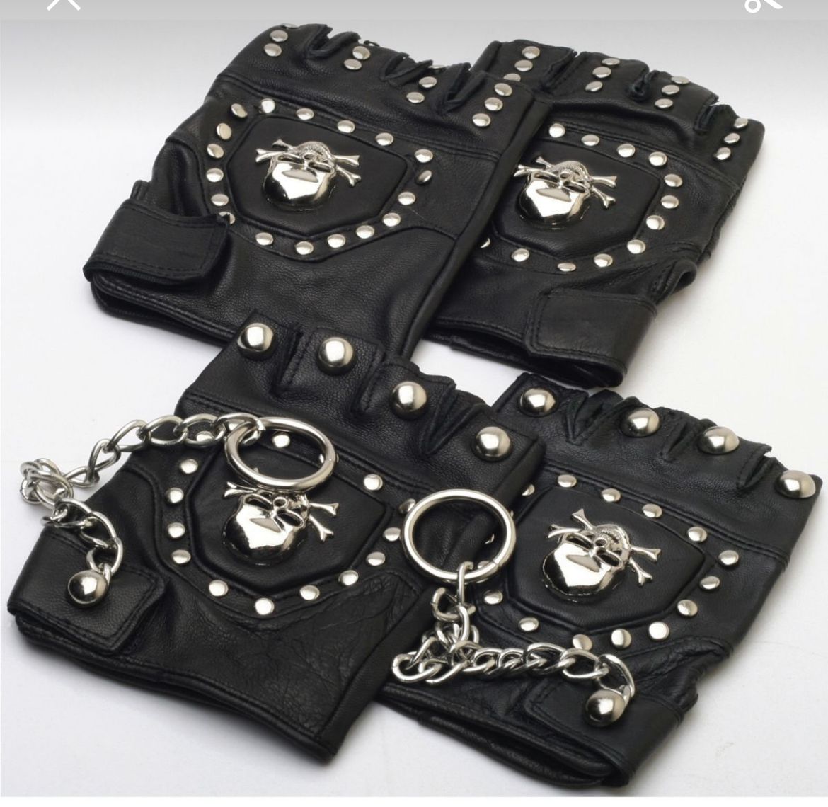 Skull Gloves