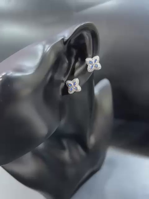Pure Zicone Diamond Stud Earring